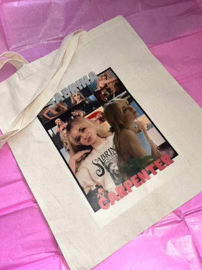 Sabrina Carpenter inspired Tote Bag