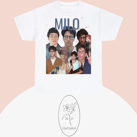 Milo Manheim inspired Graphic T-Shirt