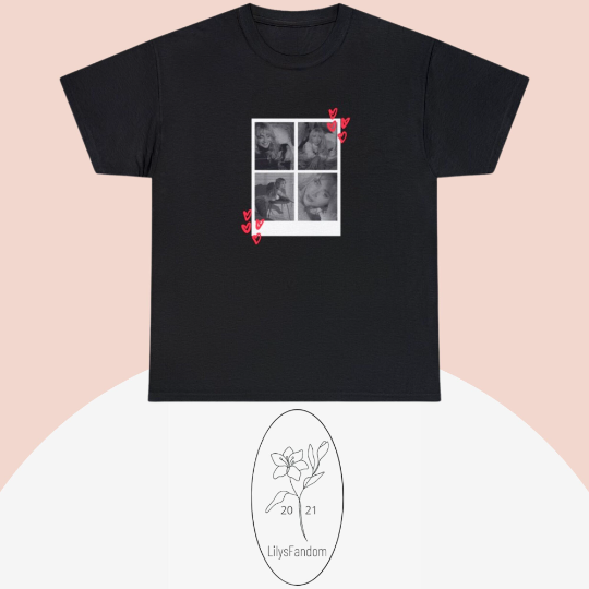 Sabrina Carpenter PhotoBooth inspired Graphic T-Shirt