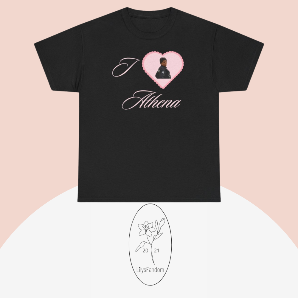 I heart Athena - Athena Grant (9-1-1) inspired T-Shirt