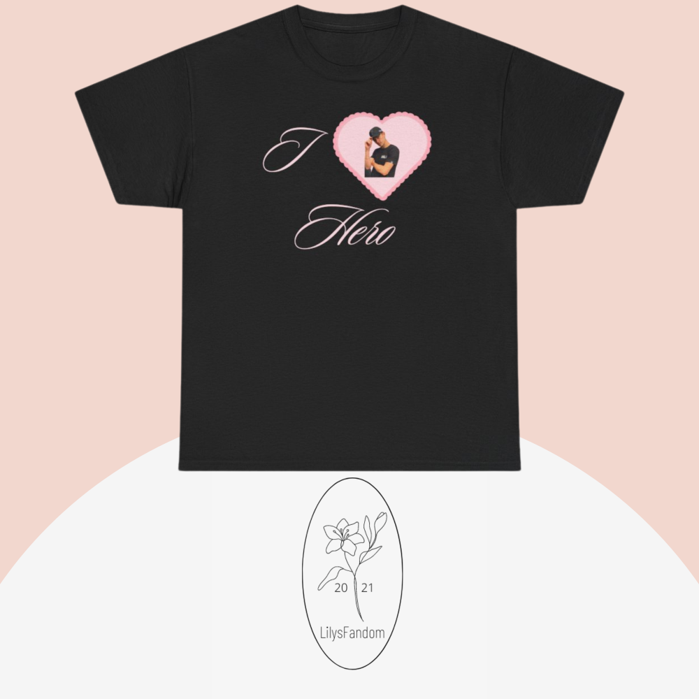 I heart Hero - Hero Fiennes Tiffin inspired T-Shirt