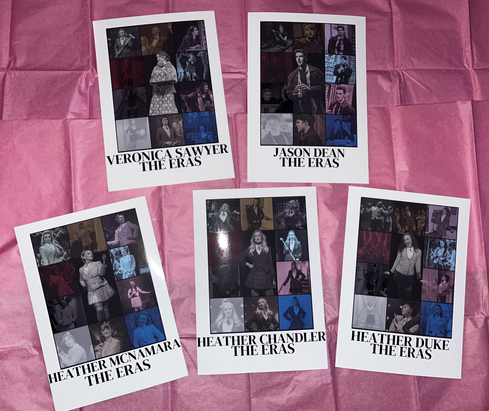 Heathers the Musical inspired characters in their eras POSTERS