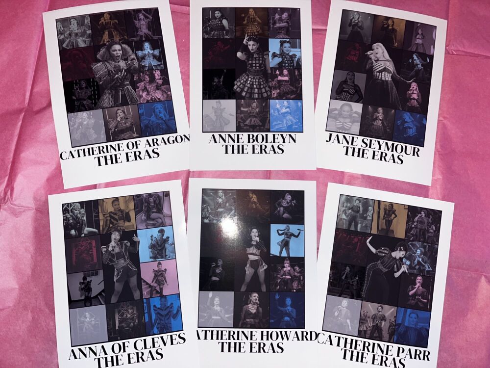 SIX the Musical inspired characters in their eras POSTERS