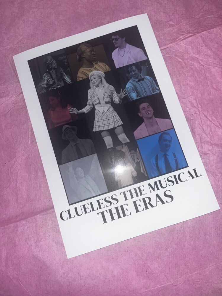 Clueless the Musical eras inspired POSTERS