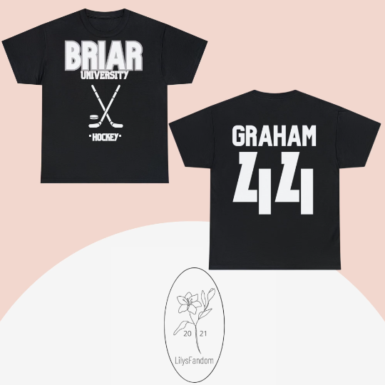 Off Campus Garrett Graham inspired Hockey T-Shirt (Available in Black and B