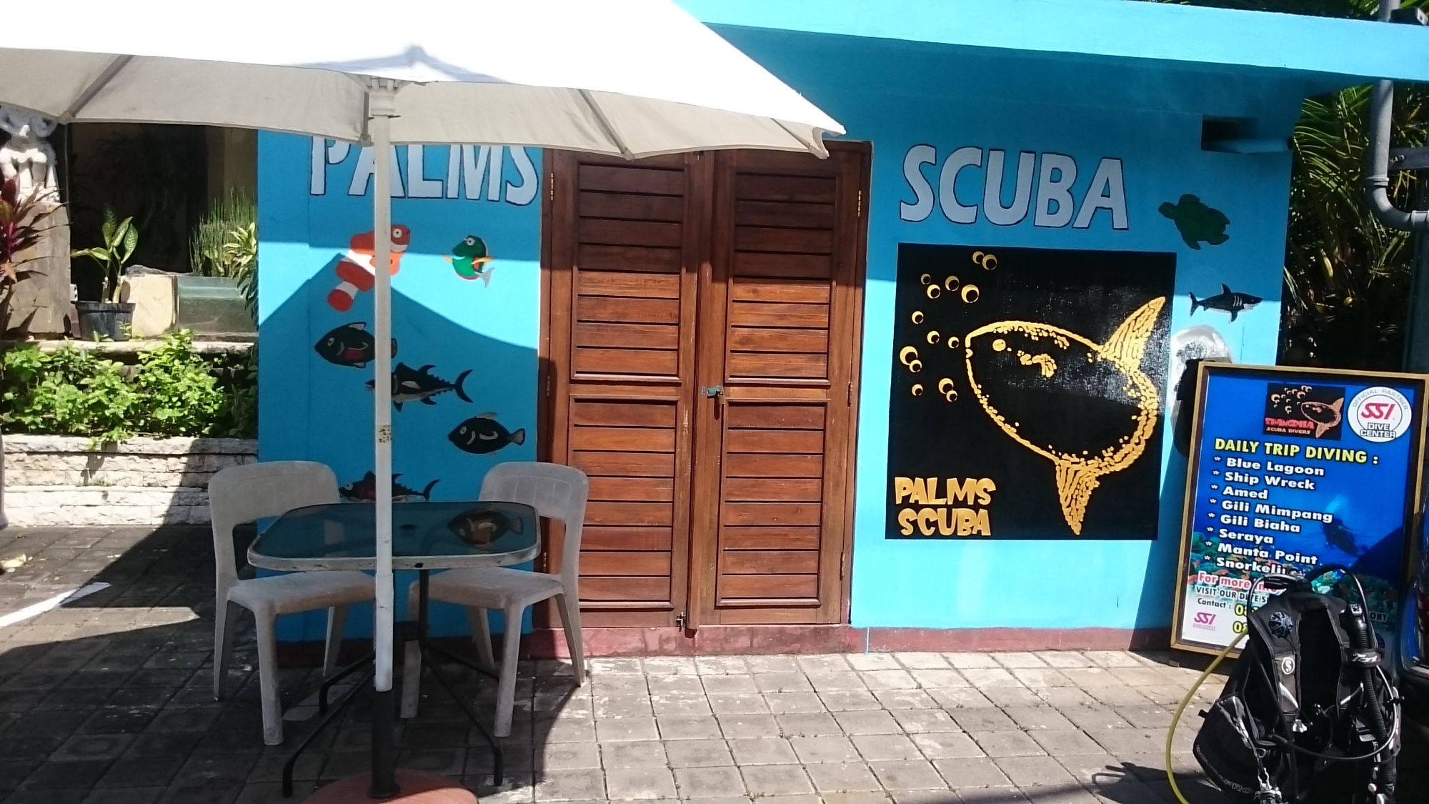 Bali Palms Dive Centre Business For Sale or Lease
