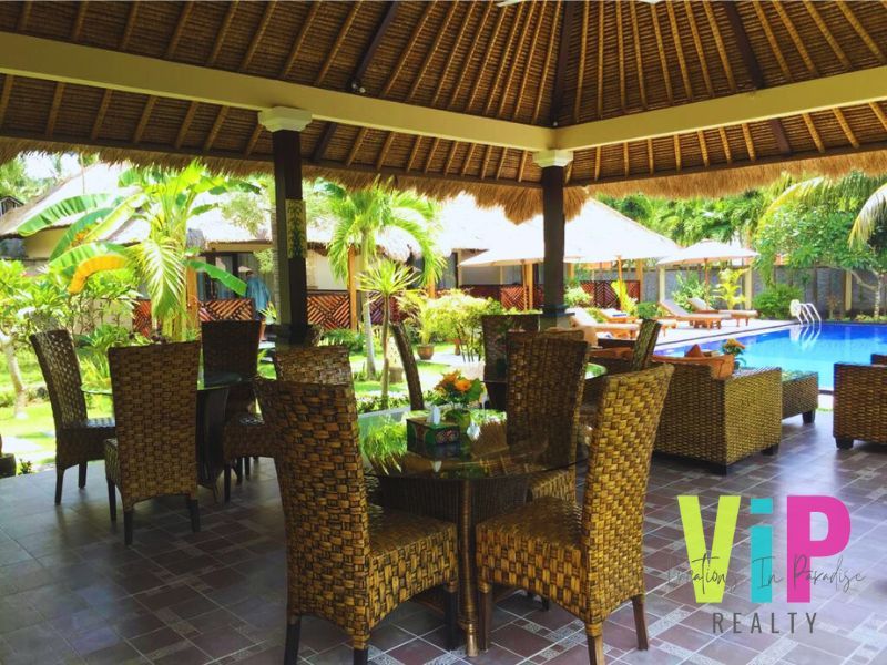 VIP115 - Lounge & Dining area, Villa Candidasa