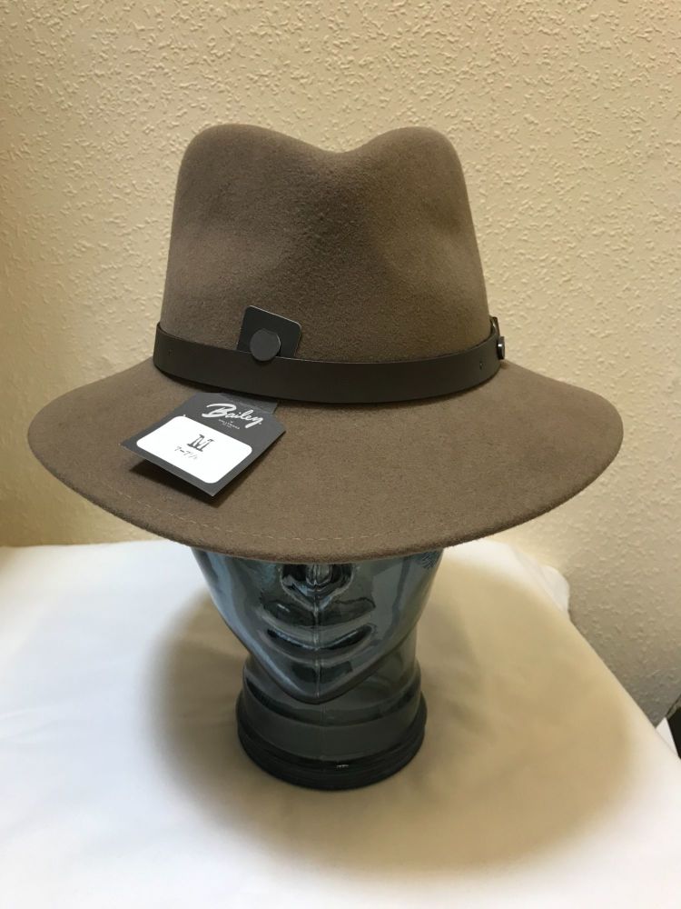 Bailey Mink Briar Packable Fedora Hat
