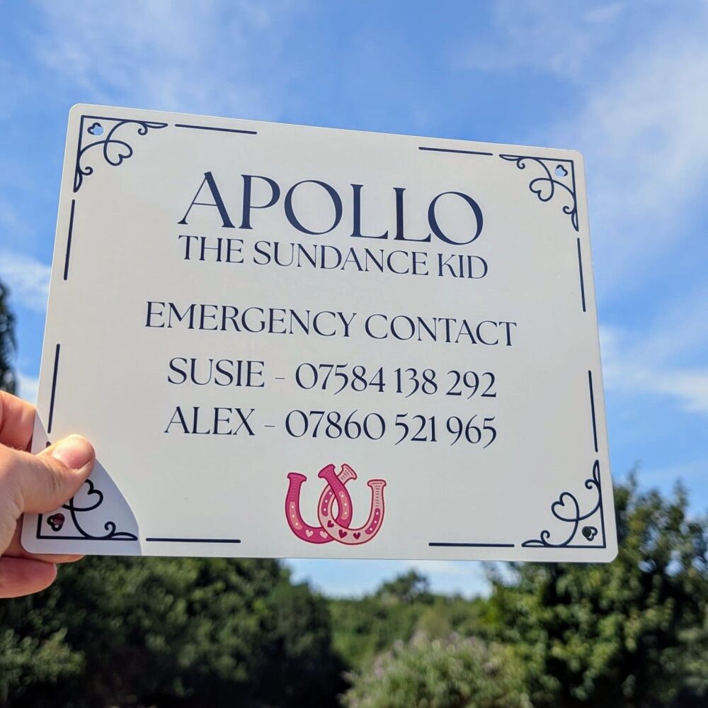 Emergency Contact Board