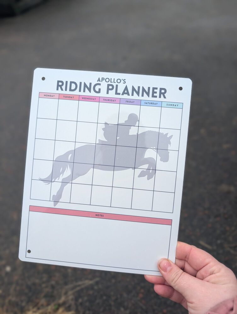 Riding Planner - Personalised