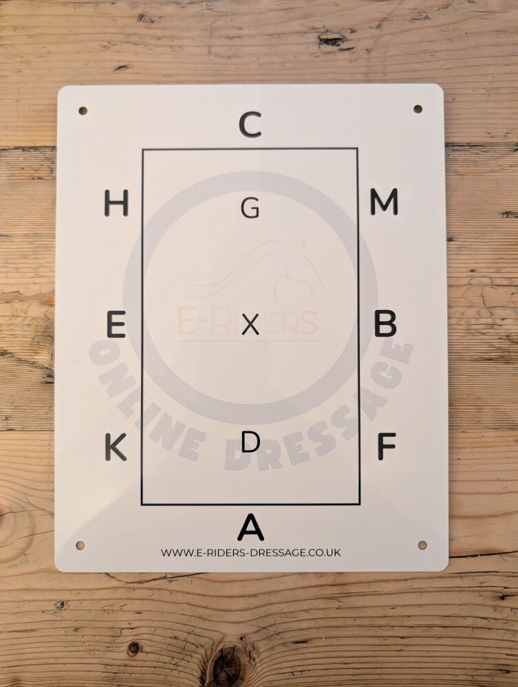 E-Riders Learn a Dressage Test Whiteboard