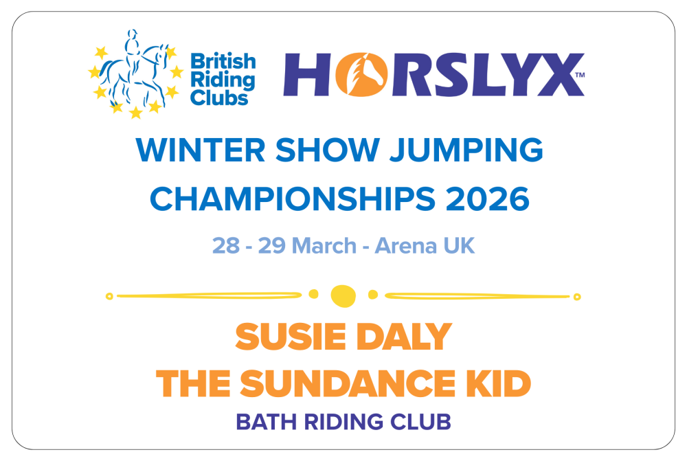 BRC HORSLYX WINTER SHOWJUMPING CHAMPIONSHIPS 28-29 MAR - Metal Stable Plaque