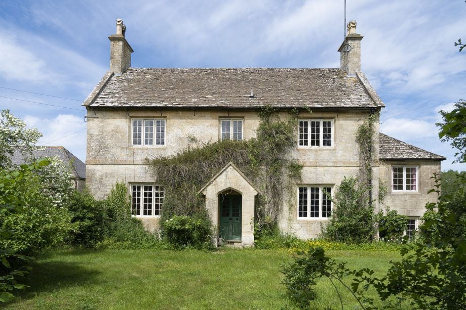 House with a septic tank