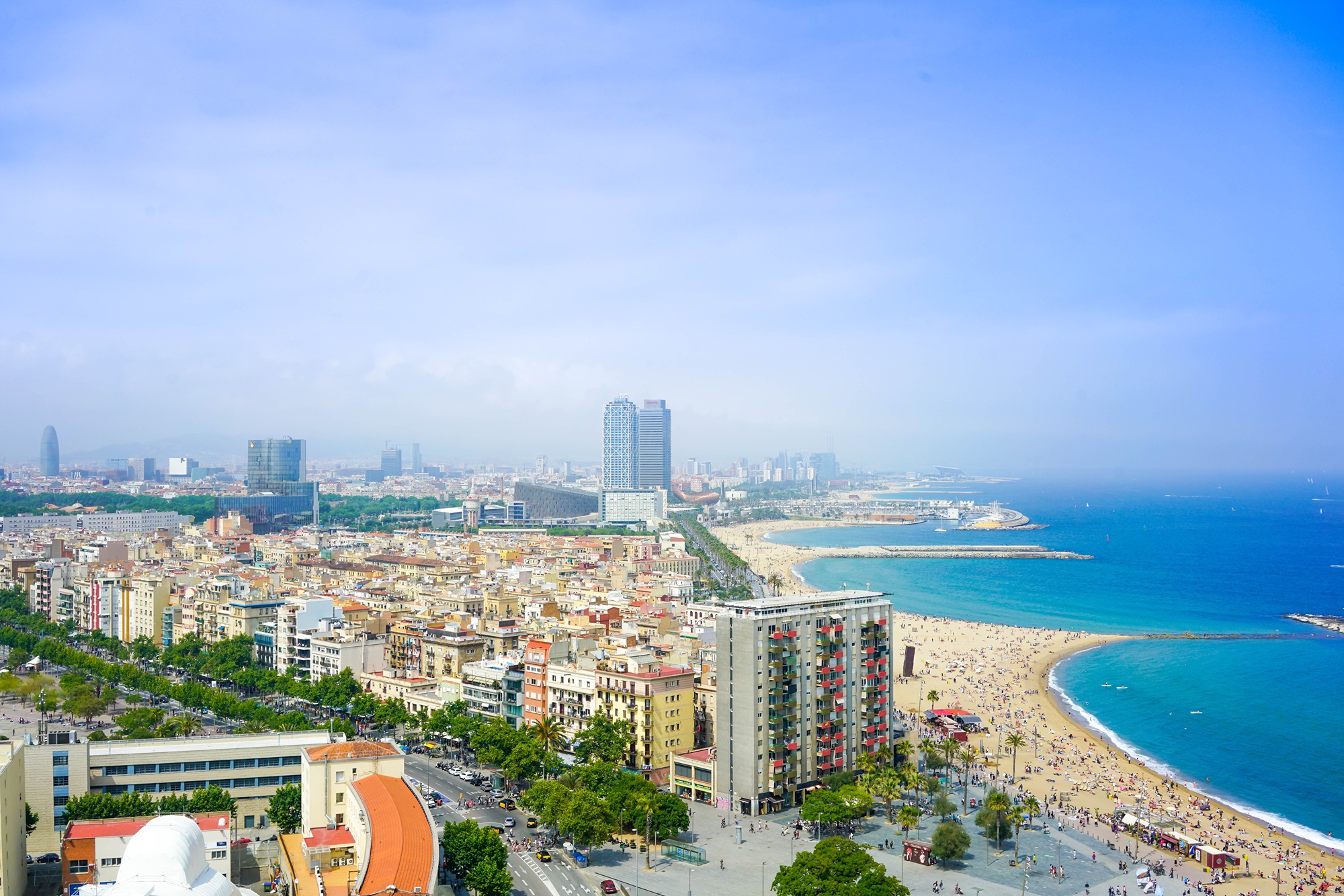 Barcelona Skyline