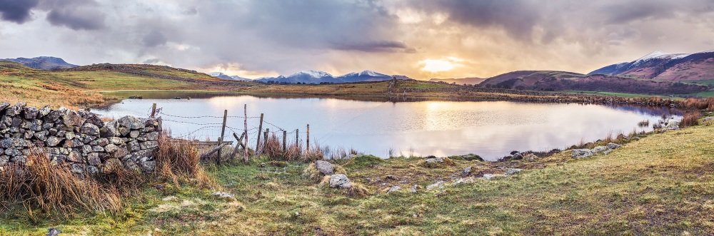 Tewet Tarn Sunset