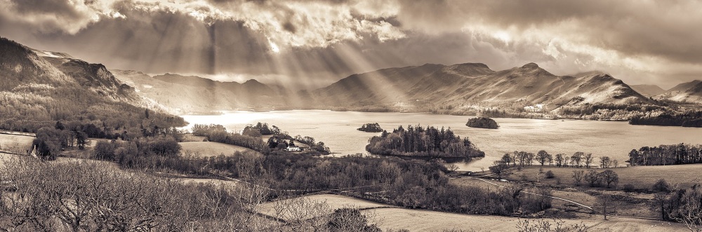 Derwent Water Sun Rays
