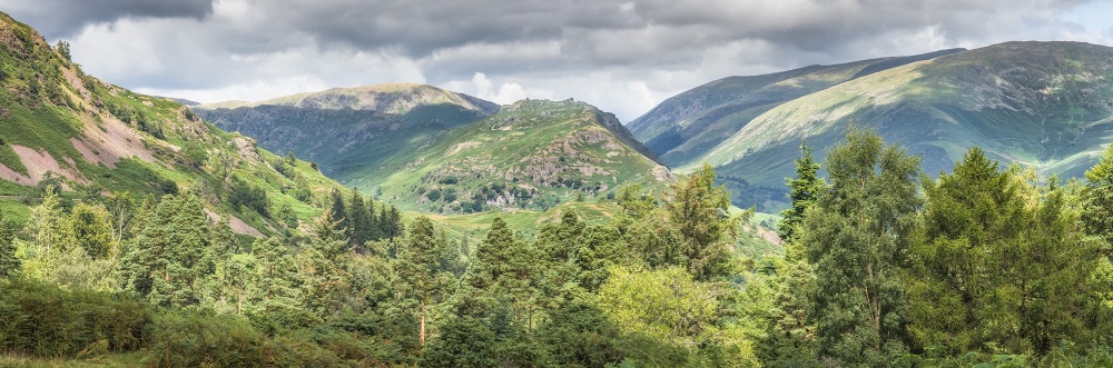 Helm Crag Summer Panoramic