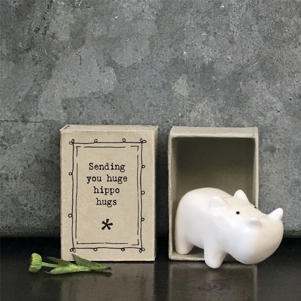 MATCHBOX | Hippo | Sending you huge hippo hugs