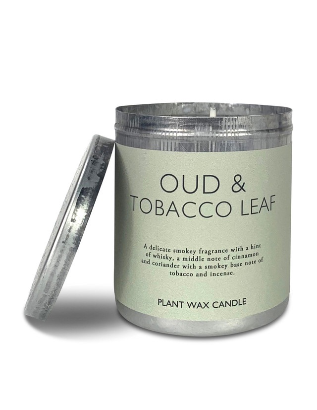 CERAMIC CANDLE REFILL |  Oud & Tobacco Leaf