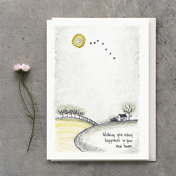 GREETINGS CARD | New home |  Wishing you happiness in your new home