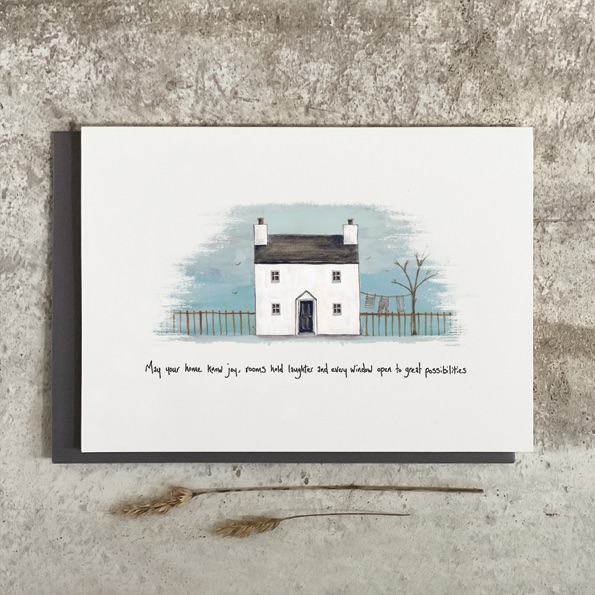 GREETINGS CARD | New home |  May your home know joy