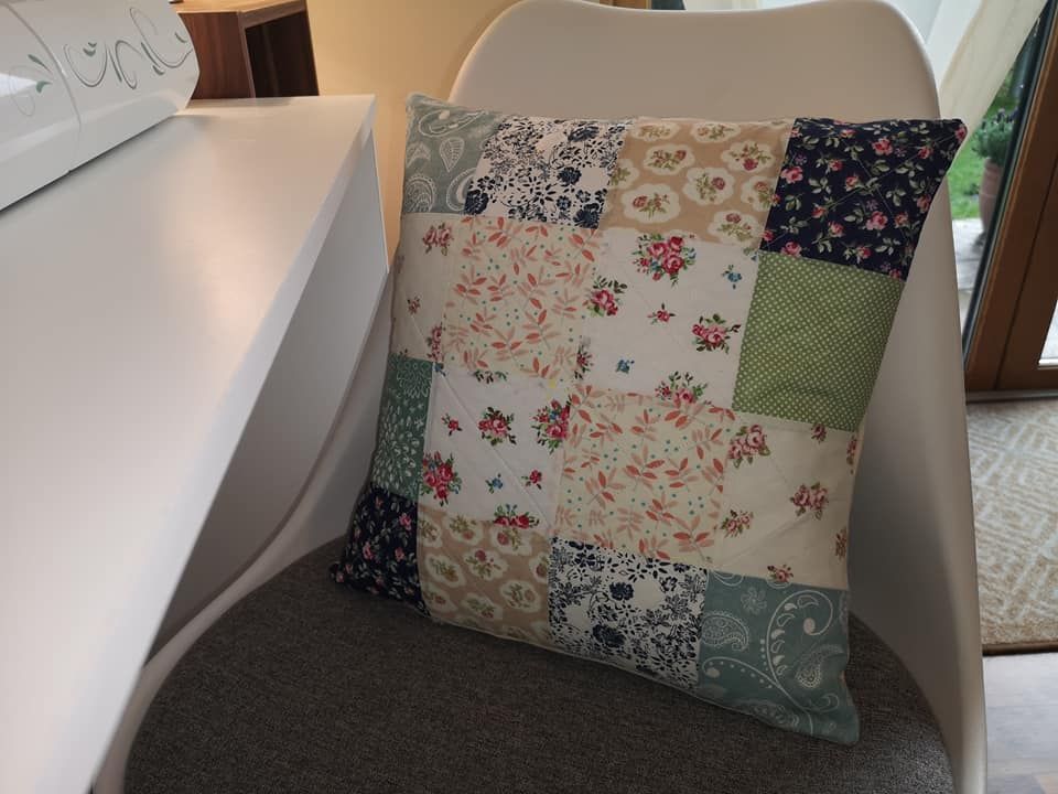 Patchwork cushion