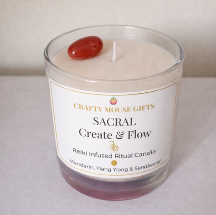 Sacral Chakra Candle
