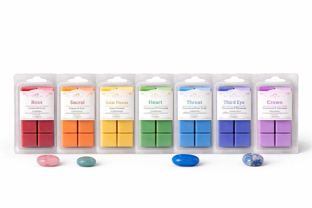 Reiki Wax Melts with Crystal