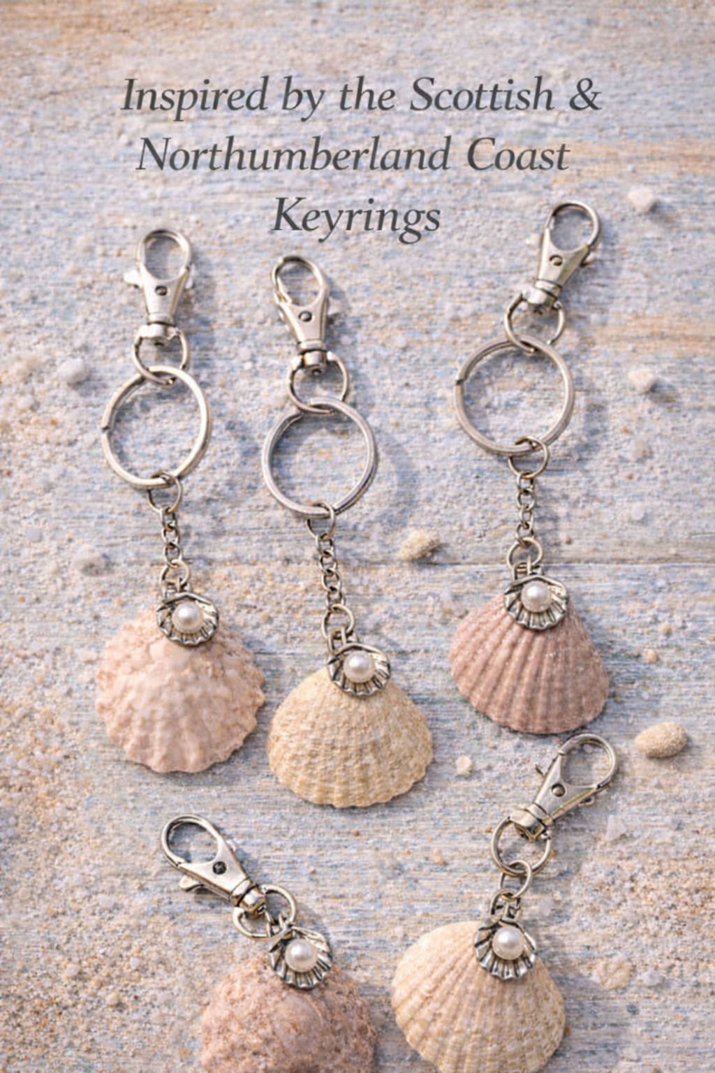 Seashell Keyring