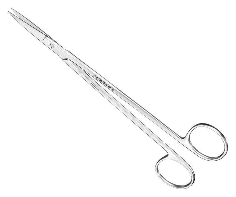 KELLY, suture-/gum scissors, 18 cm, str. - 03-630-180