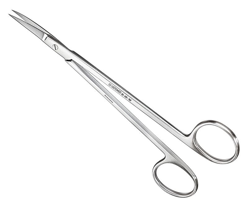 KELLY, suture-/gum scissors, 16 cm, cvd. - 03-631-160