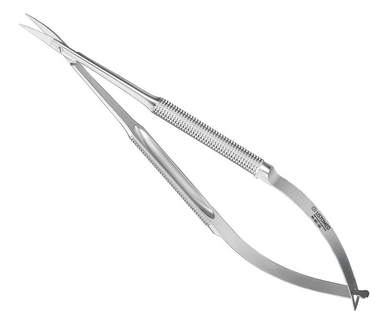 Gum scissors, x-fine tips, 14, 5 cm, round - 05-801-145