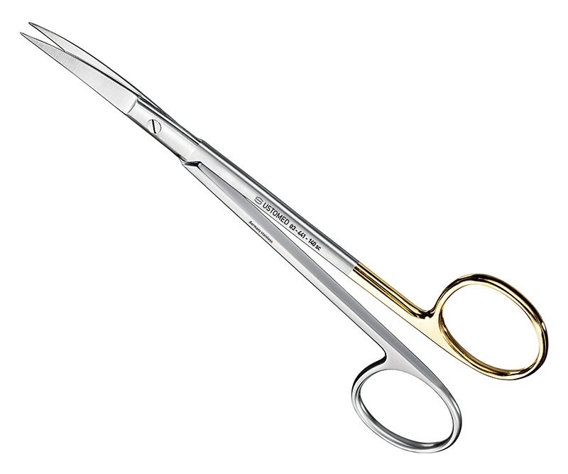 JOSEPH, suture-/gum scissors, 14 cm, cvd. - 03-441-140