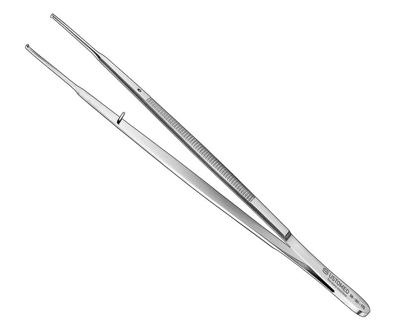 GERALD, tissue forceps, 17, 5cm, str., 1x2 t. - 08-301-175