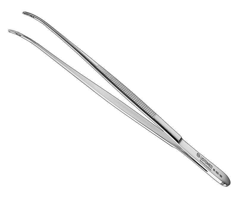 Dissecting forceps, 18 cm, cvd., delicate - 08-033-180