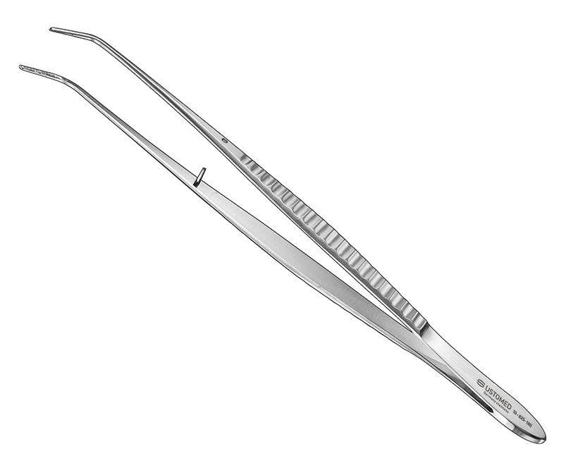 COLLEGE, modif., tweezers, 18cm, strong patt - 10-825-180