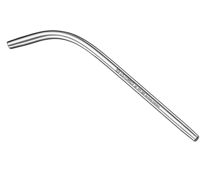 Suction tube, s.s., 18 cm, 5 mm diam. - 38-517-005