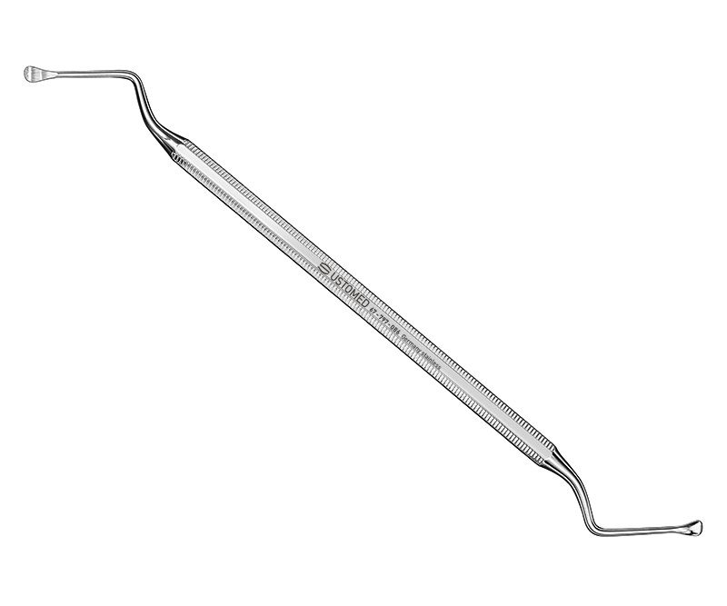 LUCAS, bone curette, 17 cm, d/e., size 86 - 67-797-086