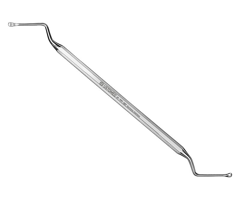 LUCAS, bone curette, 17 cm, d/e., size 87 - 67-797-087