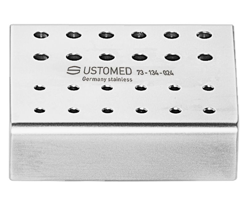 USTOMED, bur block, 12 x FG, 12 x RA - 73-134-024