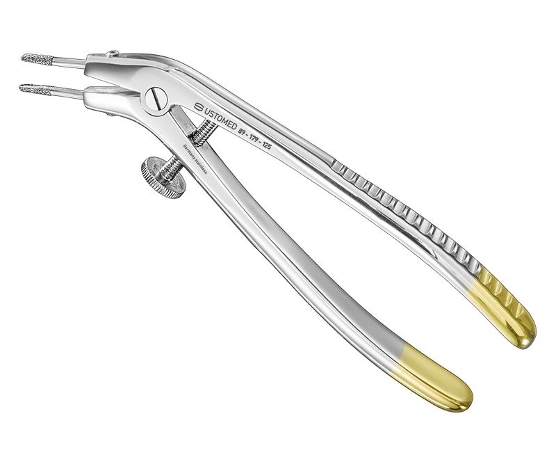 BÖHM, telescope crown pliers, diamond tips - 89-179-125