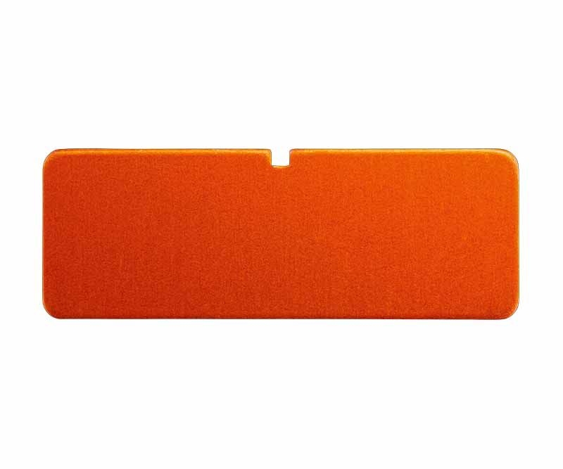 Identification label, orange, incl.inscrip - 90-650-008