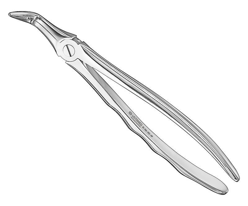 Extracting forceps, anat., sz. 46L, nonslip - 81-346-012 HP