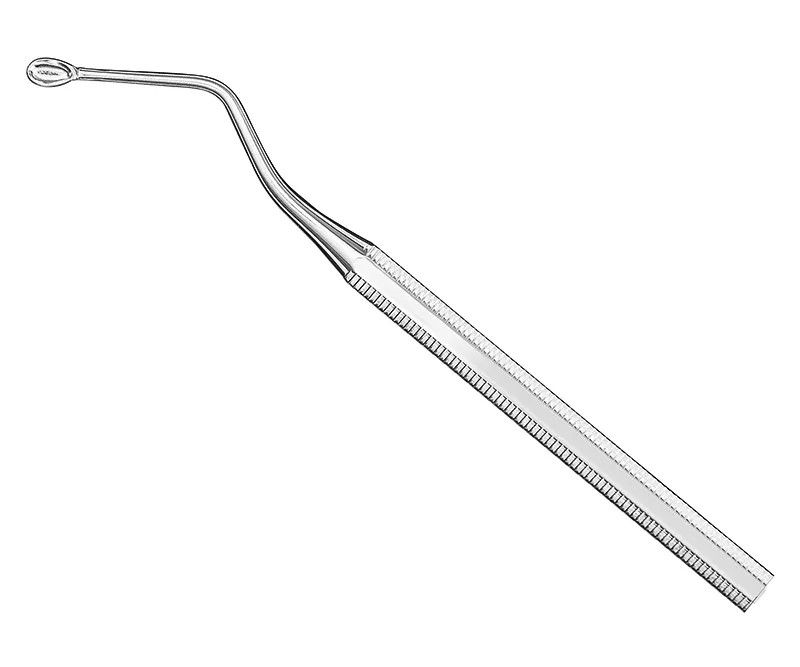 HEMINGWAY, bone curette, 18 cm, d/e., size 4 - 67-799-040