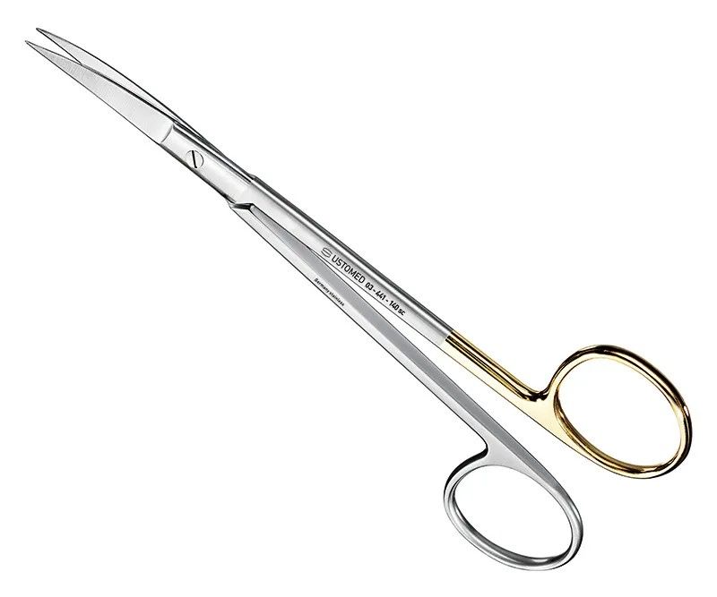 JOSEPH, suture-/gum scissors, 14cm, cvd., SC - 03-441-140 SC