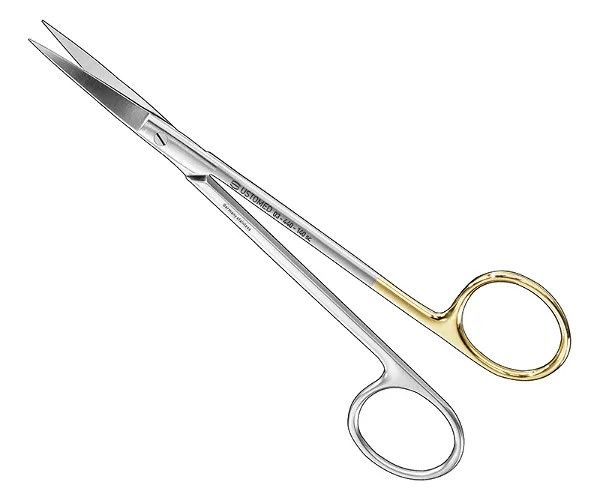 JOSEPH, suture-/gum scissors, 14cm, str., SC - 03-440-140 SC