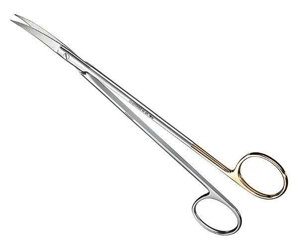 KELLY, suture-/gum scissors, 18 cm, cvd., SC - 03-631-180 SC