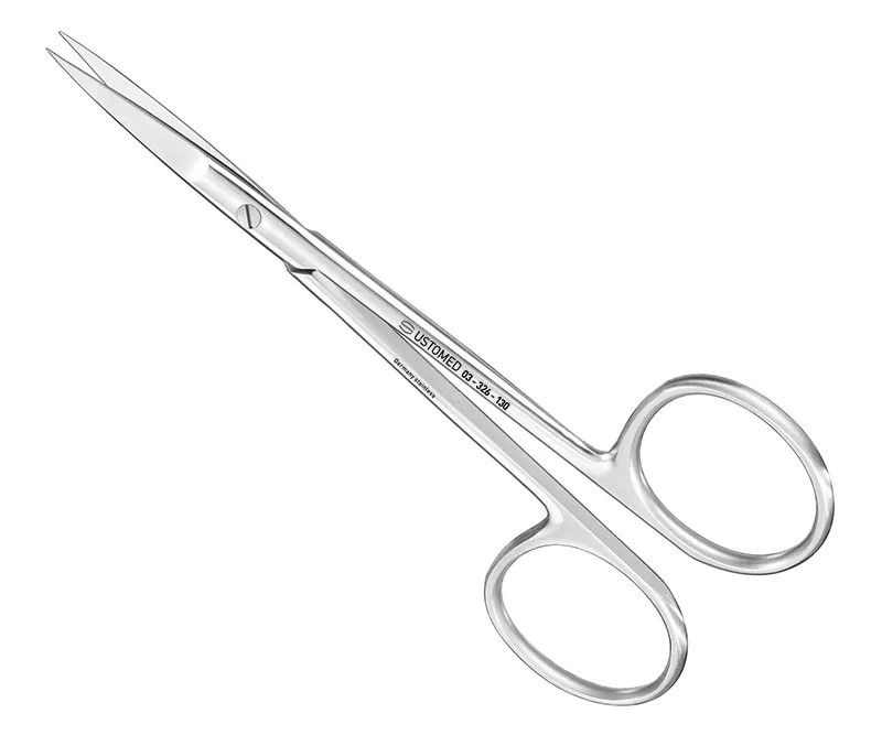 Suture-/gum scissors, 13 cm, straight - 03-326-130