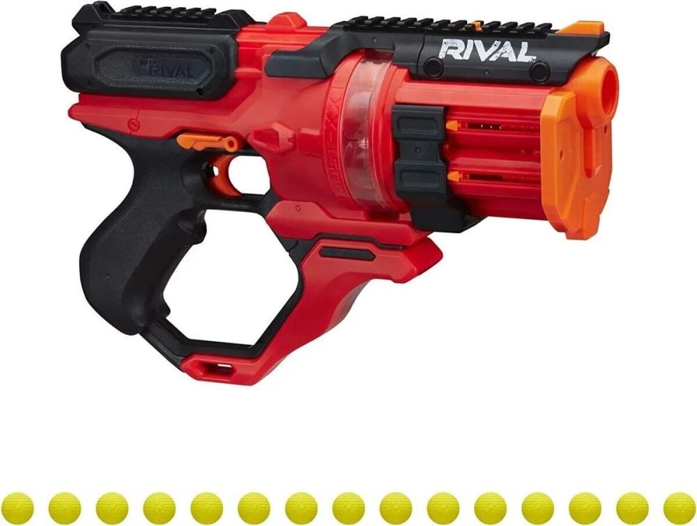 Nerf Rival Roundhouse XX-1500 Rotating Chamber Red Blaster