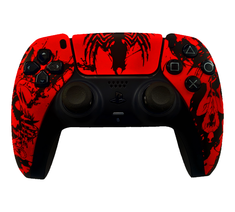 PS5 DualSense Custom Controller - Spider-Man Vs Venom